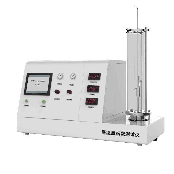 Tester per indice di ossigeno limitato/limitante ISO 4589-2, tester per indice di ossigeno ad alta temperatura ISO 4589-3