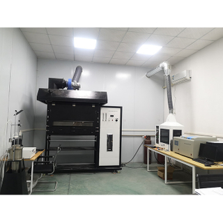 Tester di pavimentazione del pannello radiante ISO 9239 per flusso radiante critico e test di diffusione della fiamma