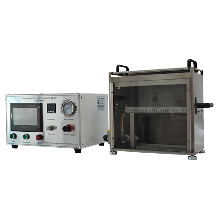 FMVSS 302 Tester di infiammabilità orizzontale in tessuto interno
