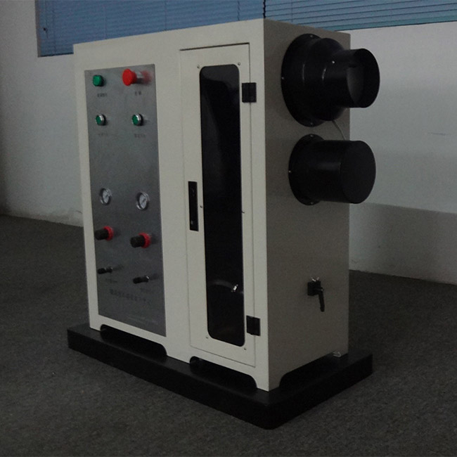 ASTM D2843 Tester di densità del fumo ad alta precisione per test di oscuramento del fumo in plastica 