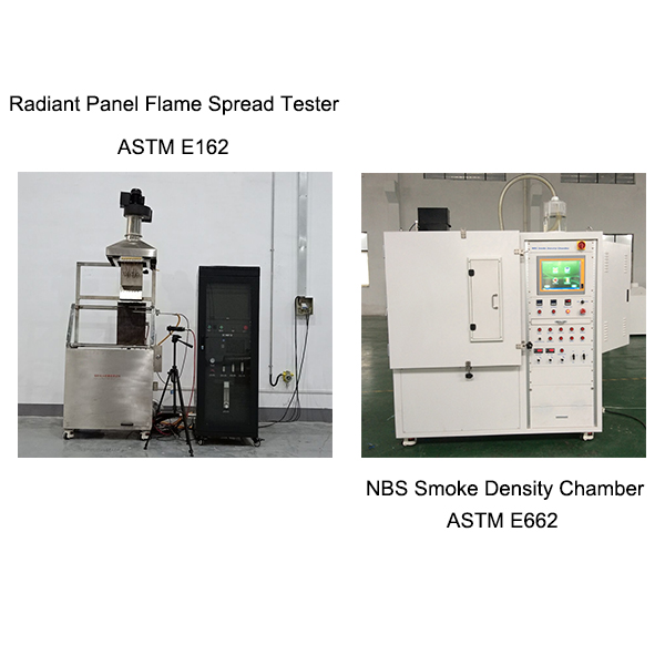 NFPA 130-2023 Standard di prova principali (ASTM E162, E662)