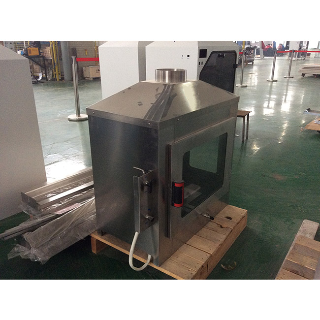 Tester per sorgente di fiamma singola ISO 11925 per prove di accendibilità dei materiali da costruzione