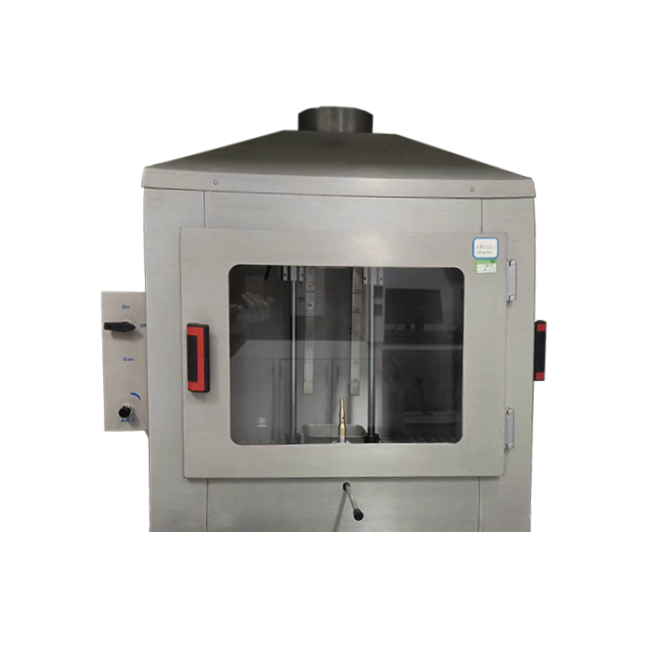 Tester per sorgente di fiamma singola ISO 11925 per prove di accendibilità dei materiali da costruzione