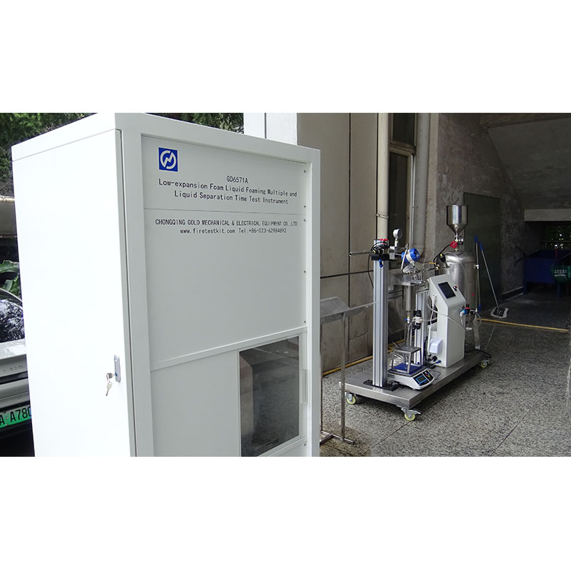  UL162 EN 1568 Dispositivo di misurazione del rapporto di schiumatura del liquido schiumogeno e del tempo di separazione a bassa espansione