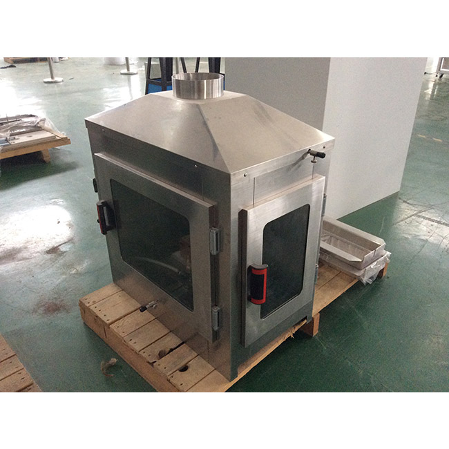 Tester per sorgente di fiamma singola ISO 11925 per prove di accendibilità dei materiali da costruzione