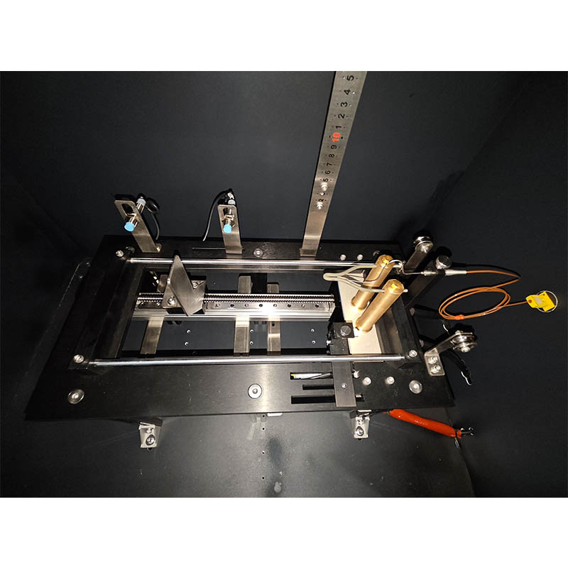 IEC 60695-2-10 UL 746A Tester di infiammabilità del filo bagliore per elettronica