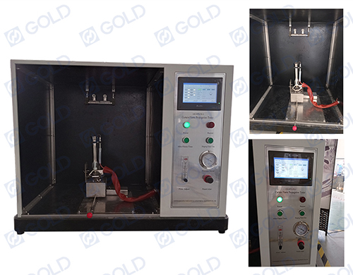 Ordine di NFPA 701-1 Tester di propagazione a fiamma