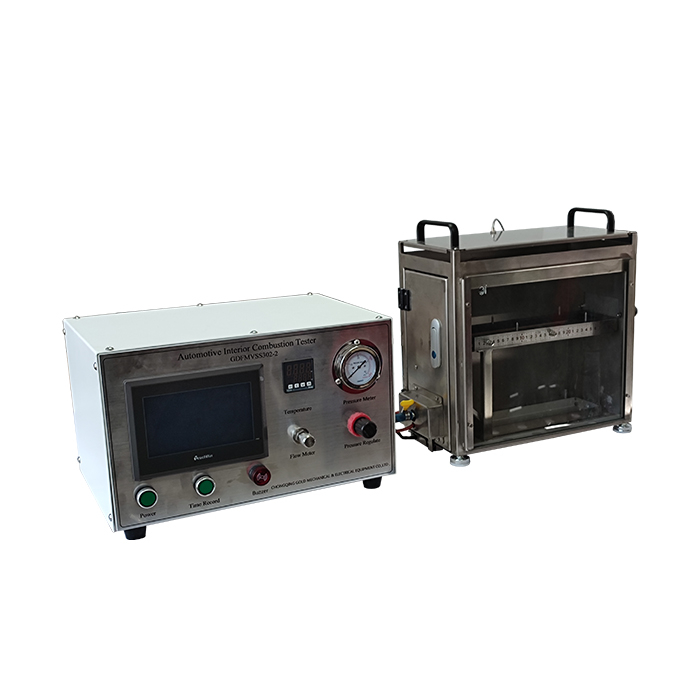 FMVSS 302 Tester di infiammabilità orizzontale in tessuto interno
