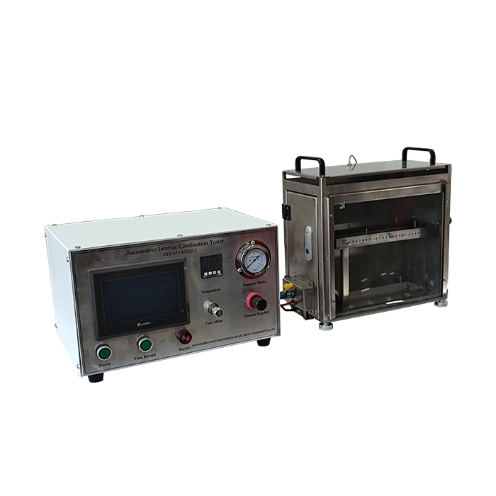 FMVSS 302 Tester di infiammabilità orizzontale in tessuto interno