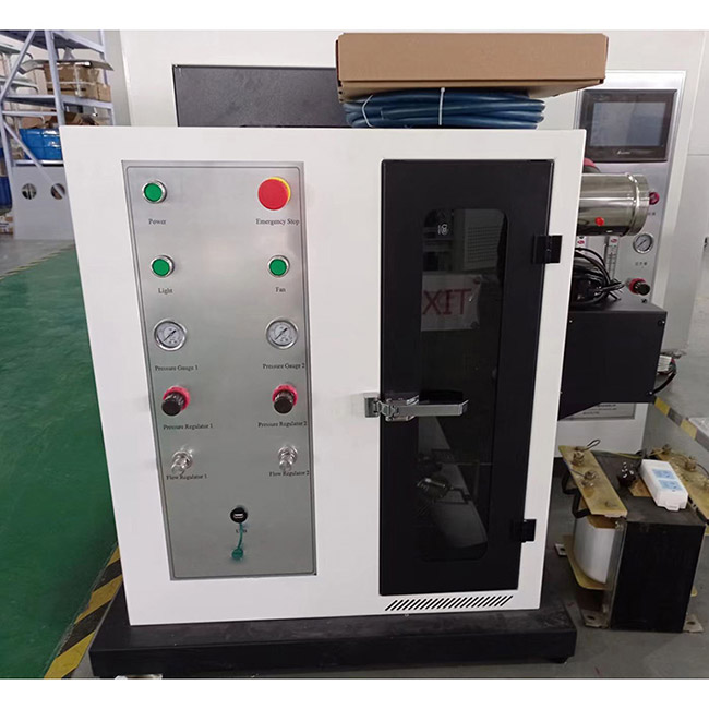 ASTM D2843 Tester di densità del fumo ad alta precisione per test di oscuramento del fumo in plastica 