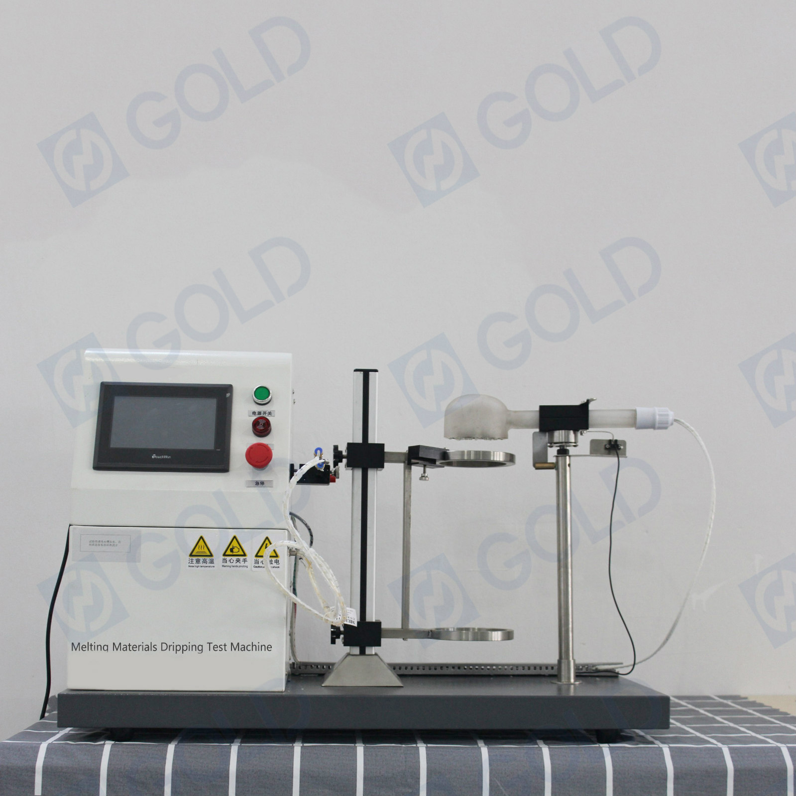 Tester di gocciolamento per radiazioni termiche NF P 92-505